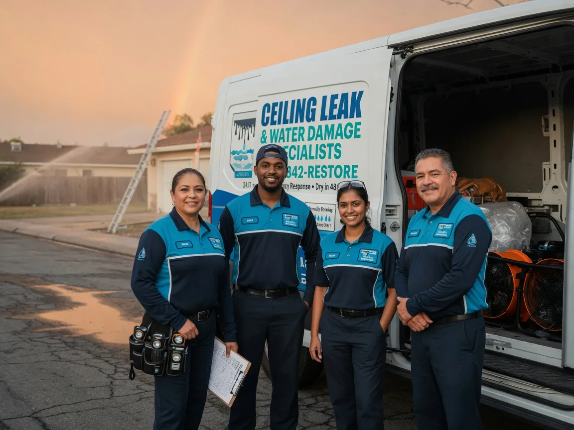 Ceiling Leak Cleanup company in Towner, ND